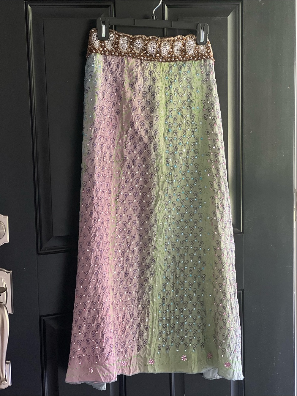 Boston Proper Y2K silk skirt